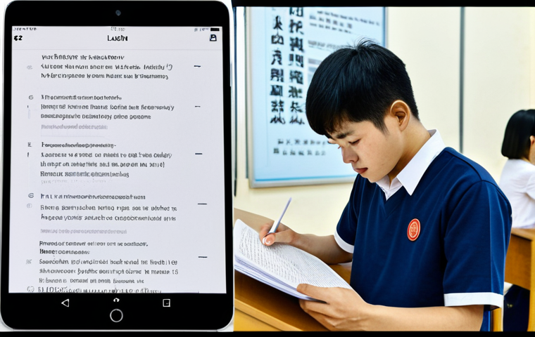 다국적 사전 개발 - **Image Prompt 1: The Evolution of Language Learning in Vietnam.**
    A split image, or a scene dep...